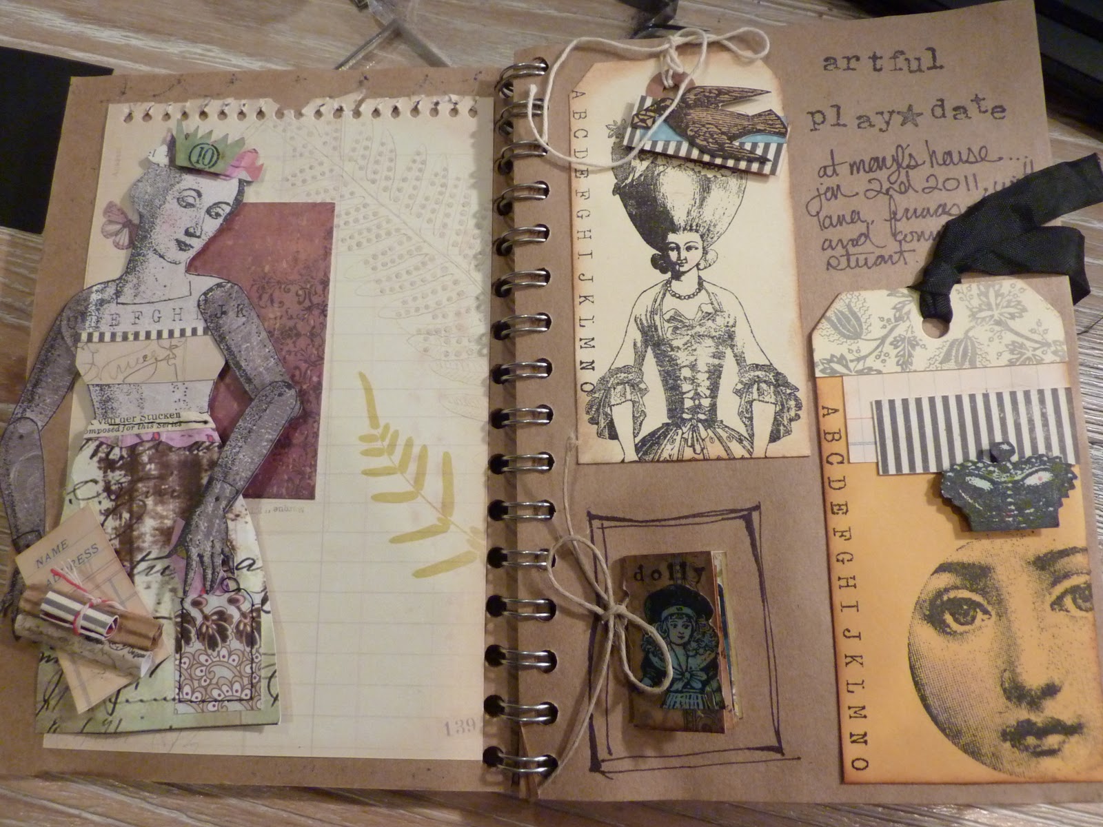 Artful Play 2011 Journal Kraft Paper