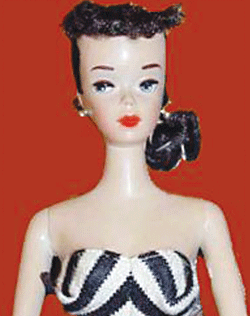 la primera barbie de la historia