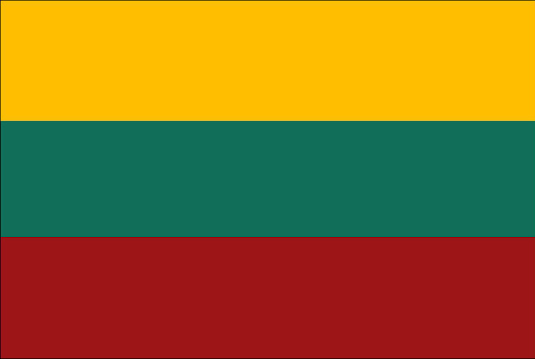 Bandeira da lituânia