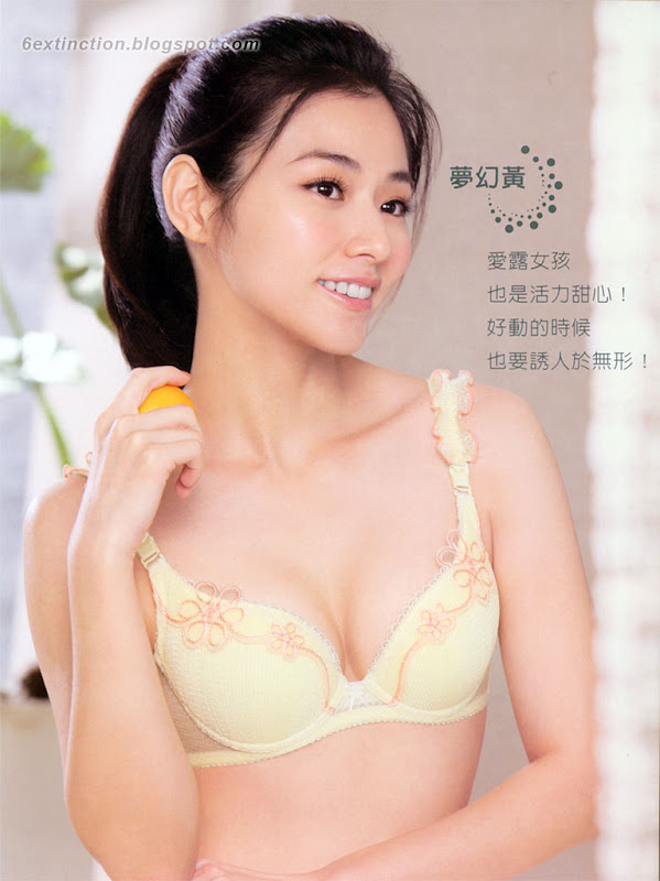 Tammy Chen Yi Rong Taiwan Wacoal Bra Model Biography and Photos glamour images