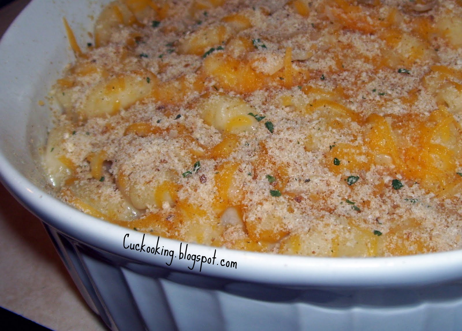 Cooking Creation Baked Macaroni and Cheese with Cheddar, Monterey Jack