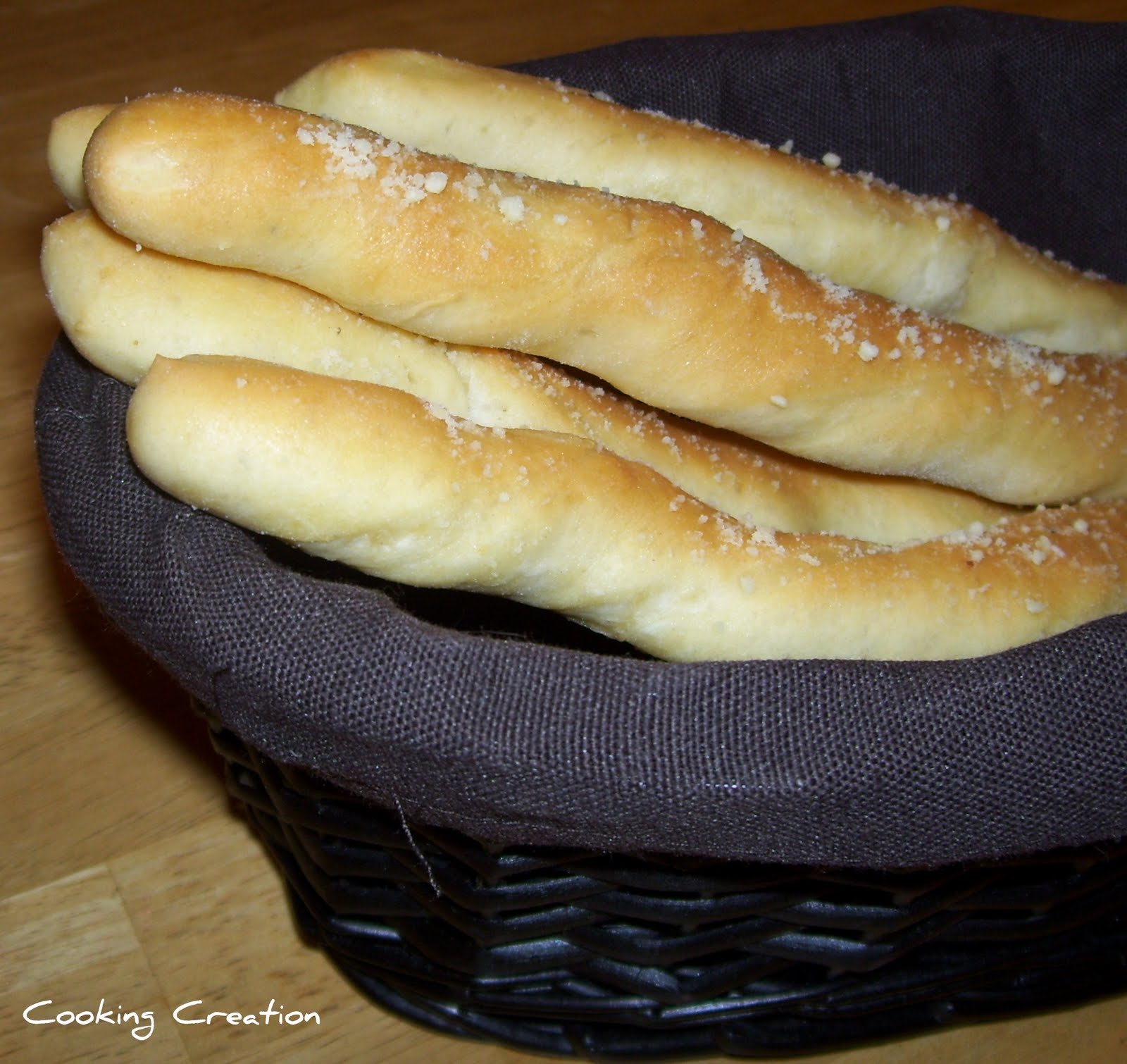 Cooking Creation Soft Italian Breadsticks