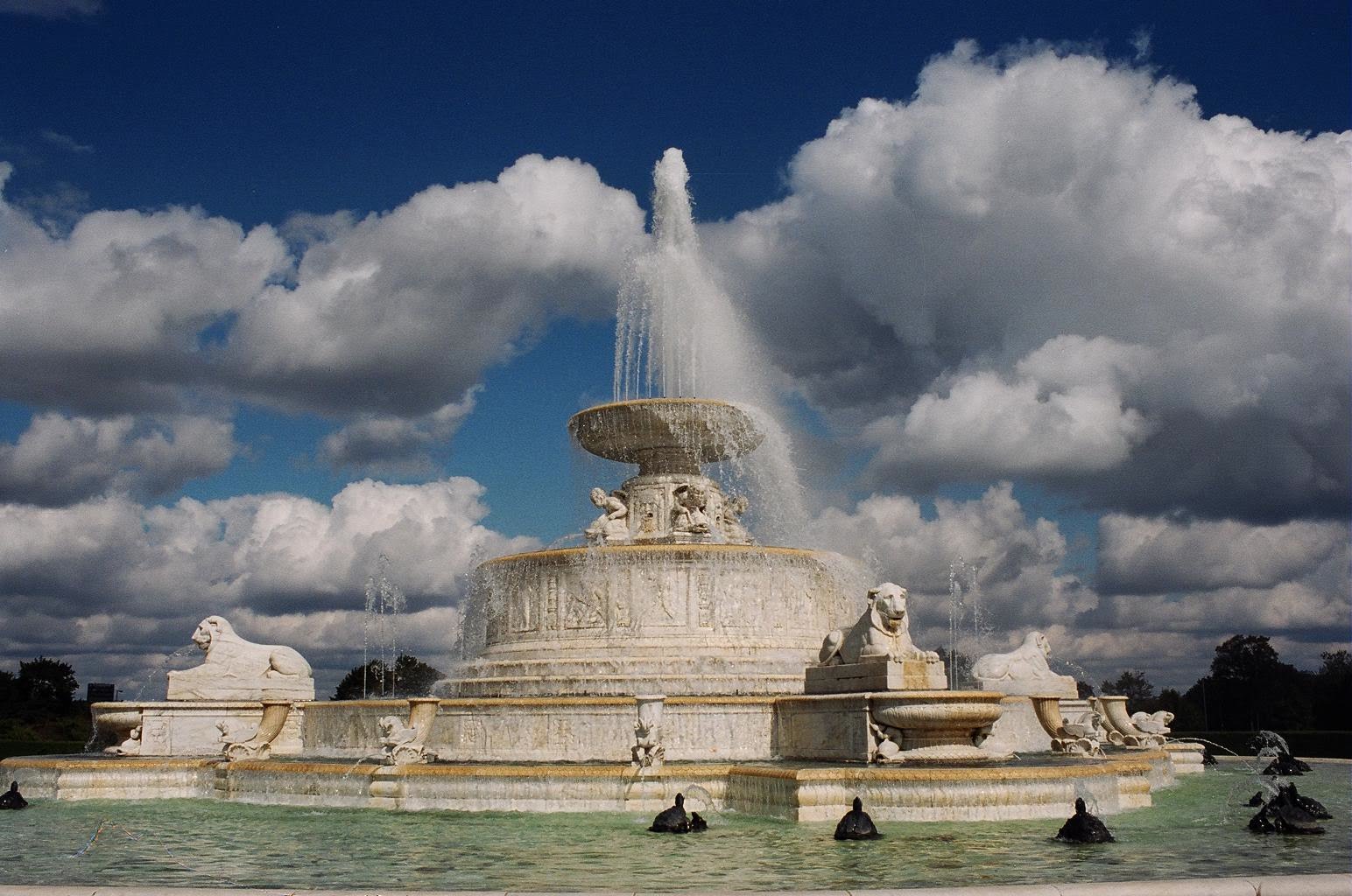 Richard Brehler's Photography Belle Isle's Scott Fountain (Detroit), when once upon a time it's