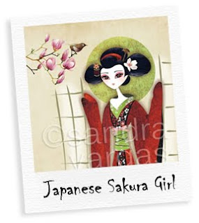 japanese sakura girl