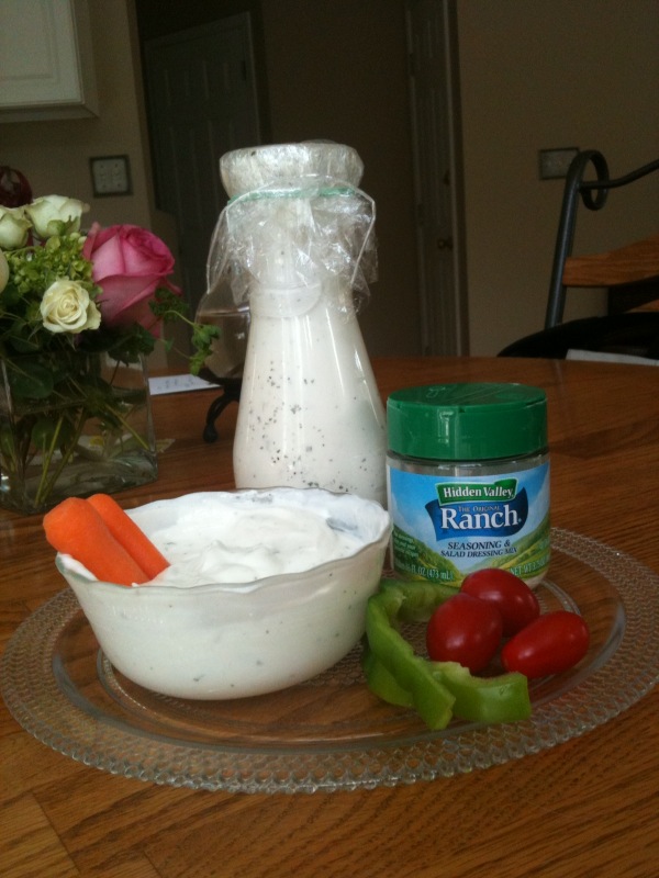 Samster Mommy Lite Ranch Dressing Recipe