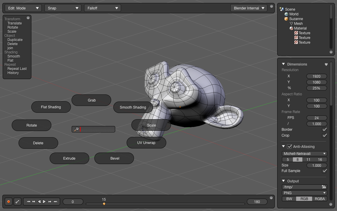 spacebar functionality (proposal) Blender and CG Discussions