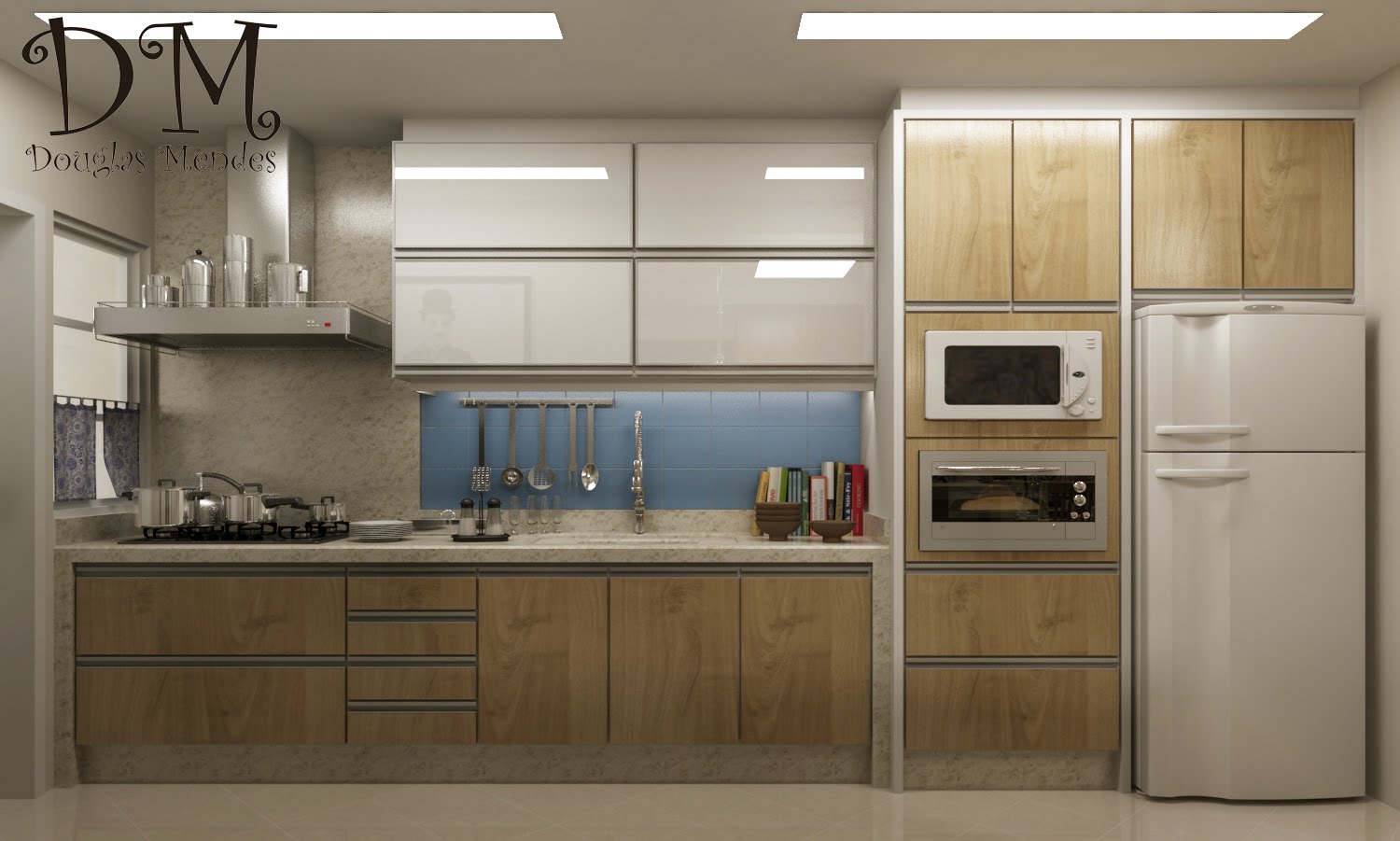 #5D4C34 DM Douglas Mendes: Cozinha e painel de TV 1500x901 px Projetos De Cozinha Com Tv #275 imagens