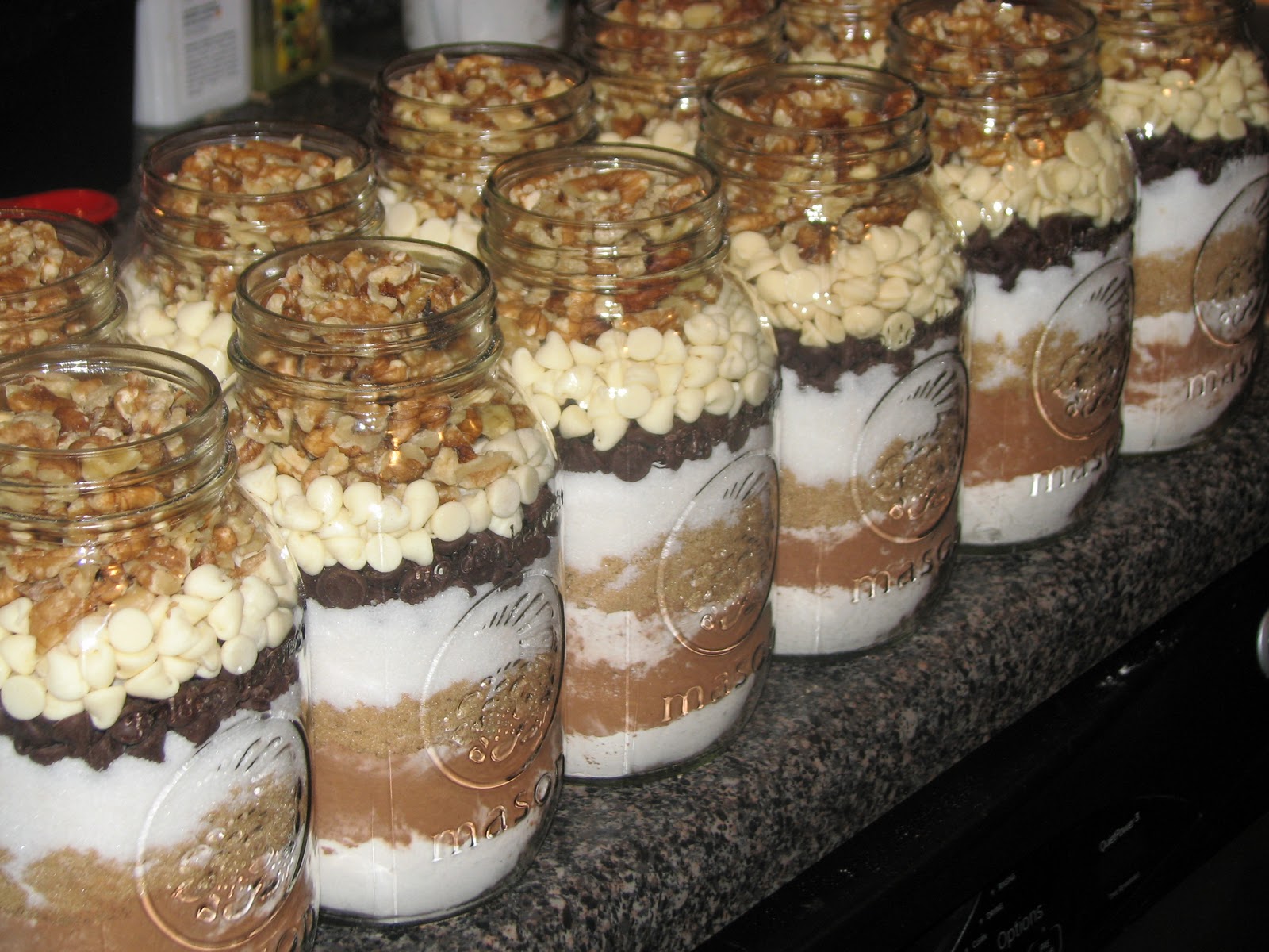 The Orange Skillet Sand Art Brownies