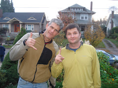 Our neighbor, Pete, and Rich