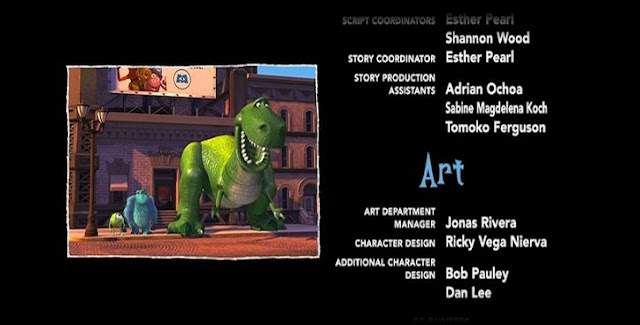Curiosidades de Pixar Rex%2BMonsters