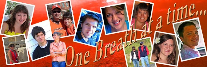 One breath at a time ........