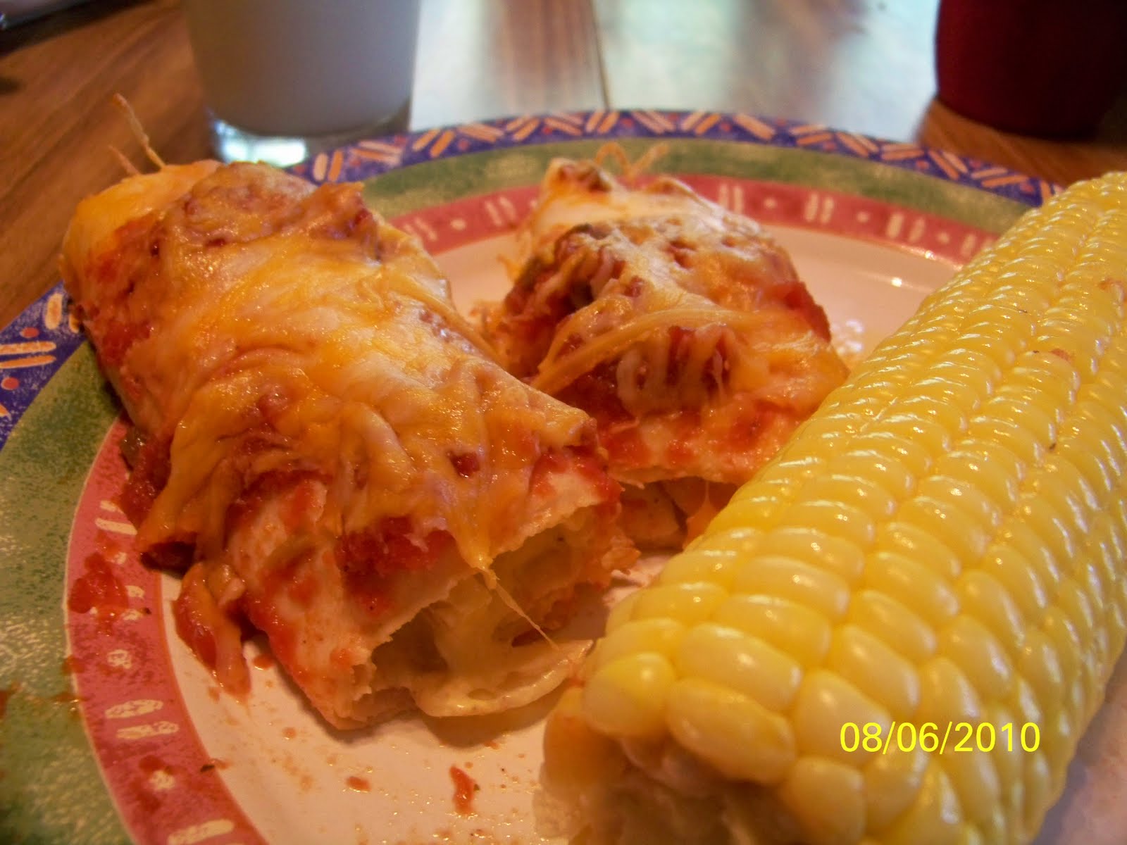 Connor's Cooking OverTheBorder Shrimp Enchiladas