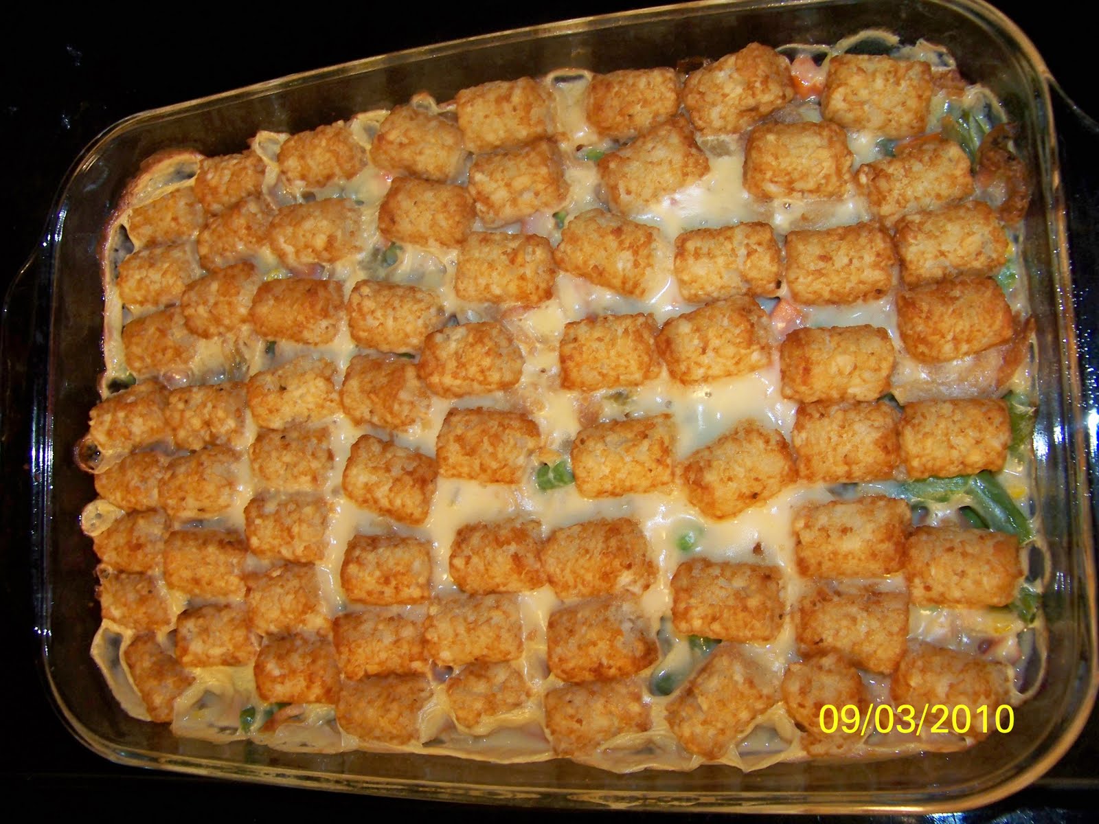 Tater Tot Hotdish