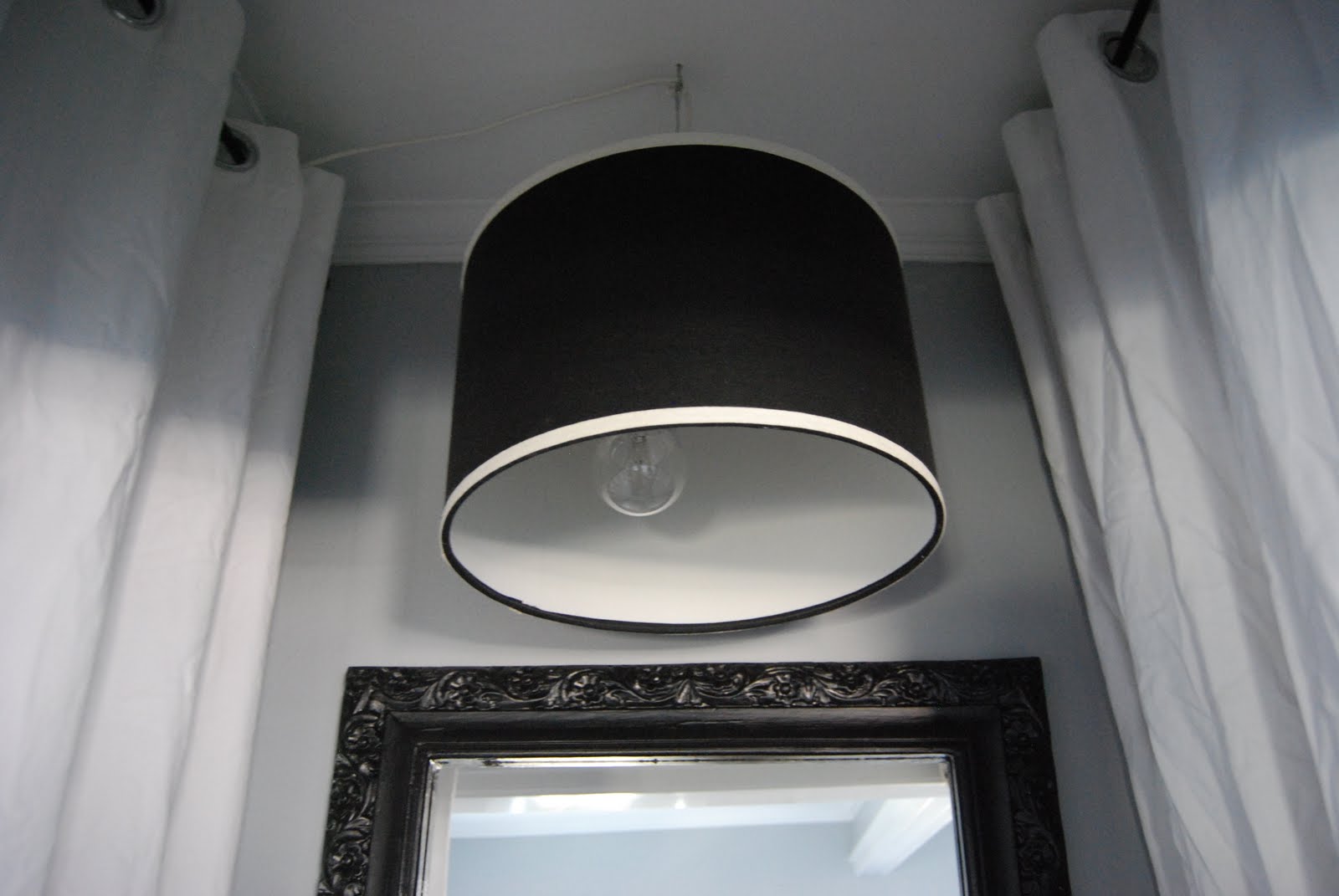 When I grow up... Lampshade light fixture DIY