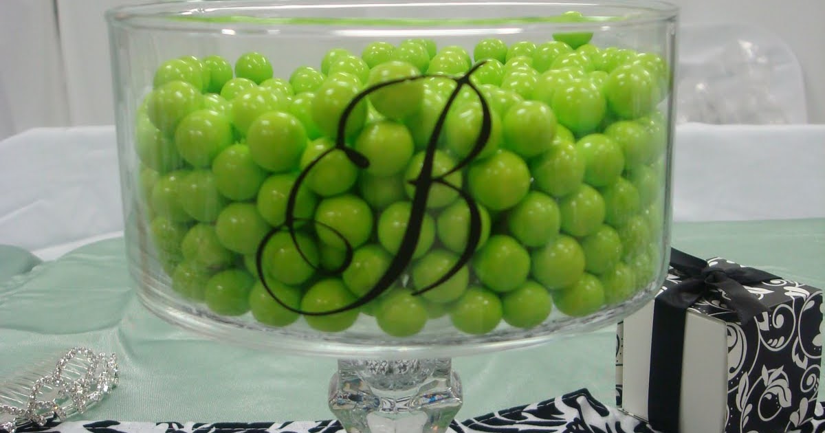 all things pink & crafty... wedding candy dish