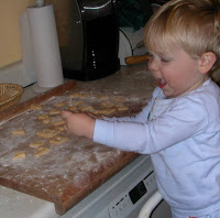 making gnocchi