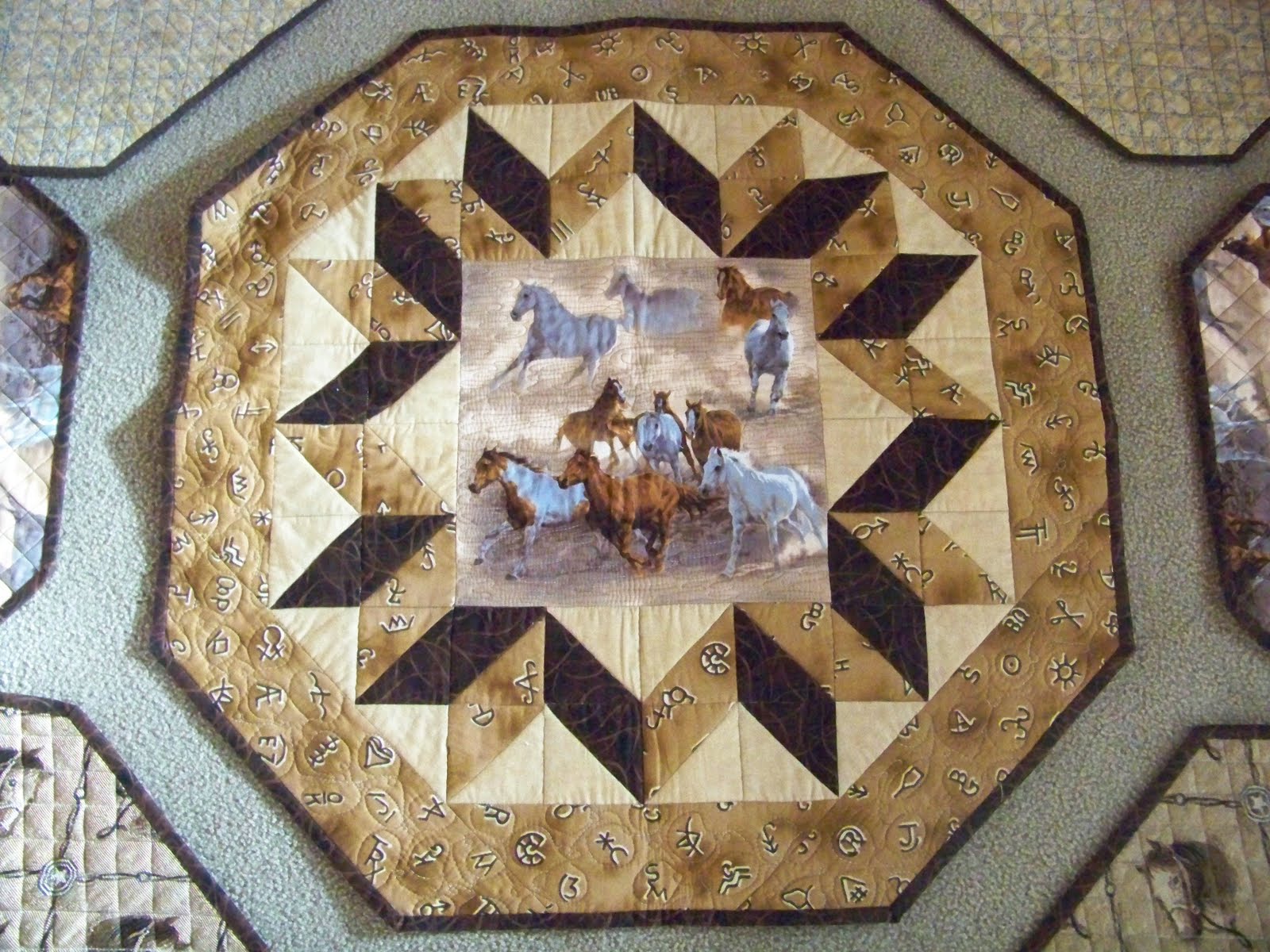 Judy's Quilts & Ramblin's Whew hew!! Two 2nd Places at Nuts and Bolts