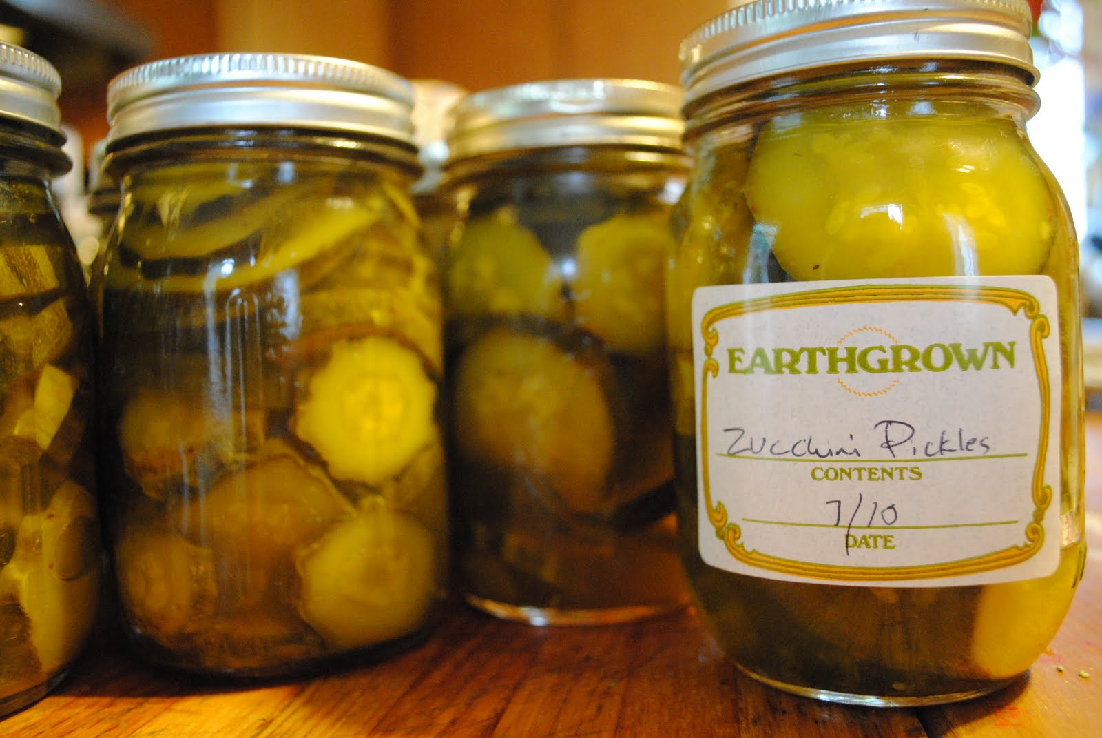 Creative Homesteading Zucchinni Pickles and a Lesson in Reading the