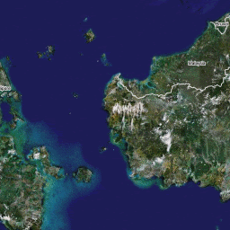 A plunging view in Borneo's deforestation