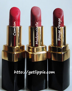 Chanel Coco Rouge Swatches - Get Lippie