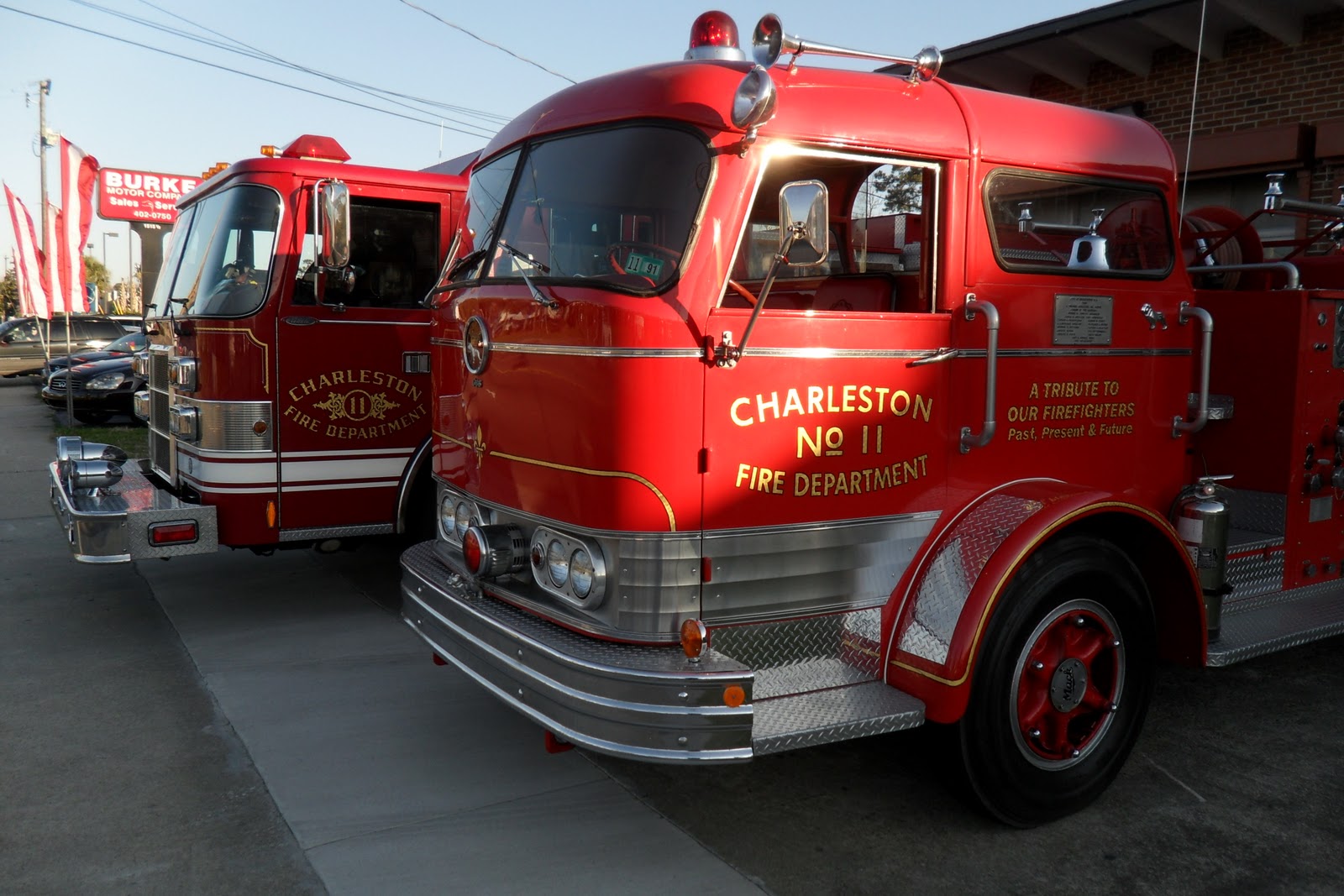 Charleston Firefighter Support Team Fifty Years of Service!
