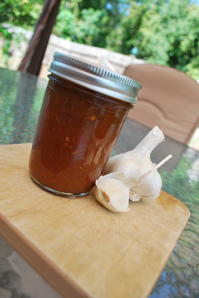 Just the Right Size Zesty Peach Barbeque Sauce