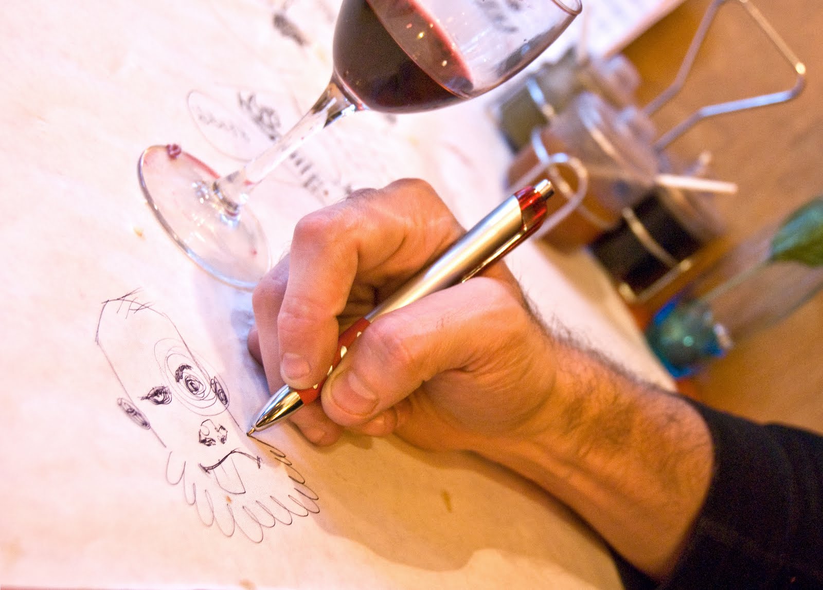 Drawn Beard