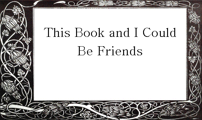 This Book and I Could Be Friends
