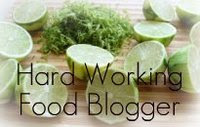 Hard working food blogger award