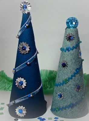 joli paquet felted cone christmas trees joli paquet felted cone christmas trees