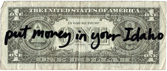 put money in your Idaho