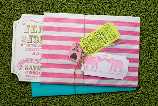 Carnival Themed Invites