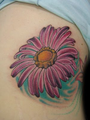 Daisy+tattoos+on+side