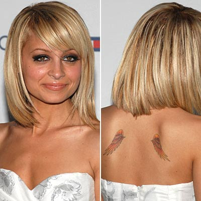 small wings tattoos. Nicole 