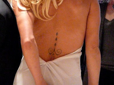 Pamela Anderson Tattoo - Celebrity Tattoo Pictures