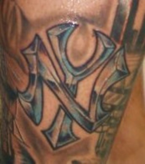trend tattoos new york yankees tattoos trend tattoos new york yankees tattoos