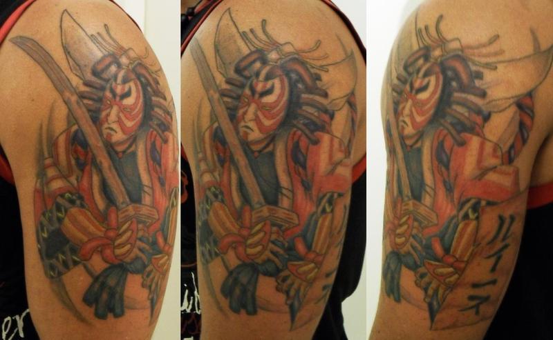 Samurai+girl+tattoo