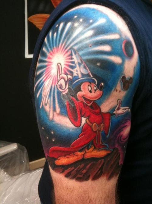 The Disney Tattoo Guy Micky Mouse Disney tattoo.