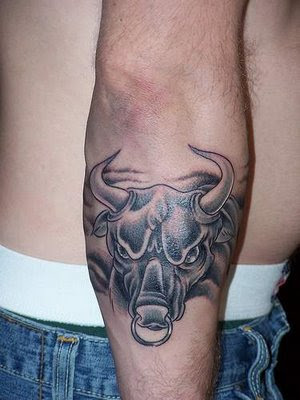 gypsy head tattoo. Bull Head Tattoos