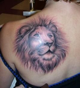 tattoo for girls: Designs Photos: Lion Head Tattoos