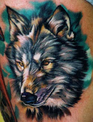 Beautiful artsy wolf head wolf head tattoo. Beautiful artsy wolf head