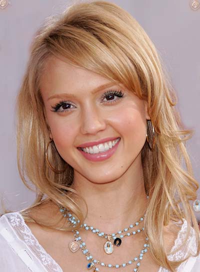 jessica alba blonde hair