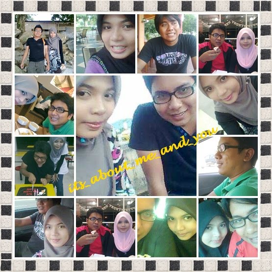 its about me and her