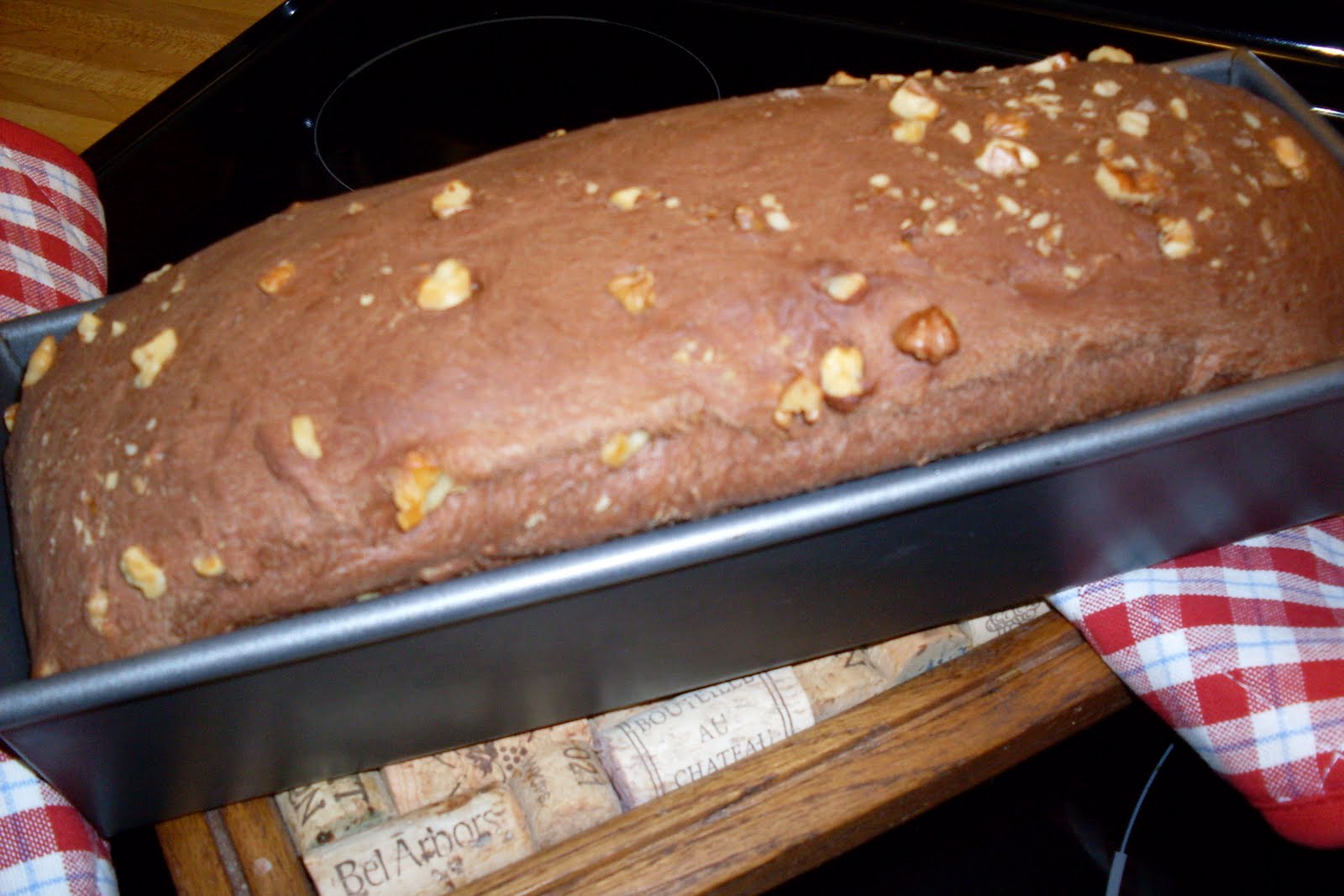 Brownie Walnut Bread (yeast) Our Sunday Cafe, the Retirement Edition!