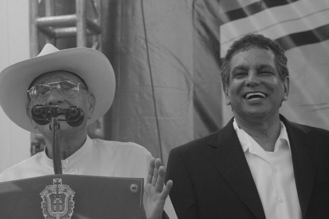 Rodrigo Gutiérrez y Fidel Herrera Beltrán