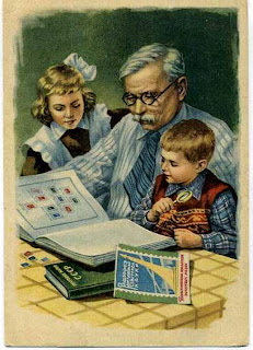 Image result for old vs young stamp collectors