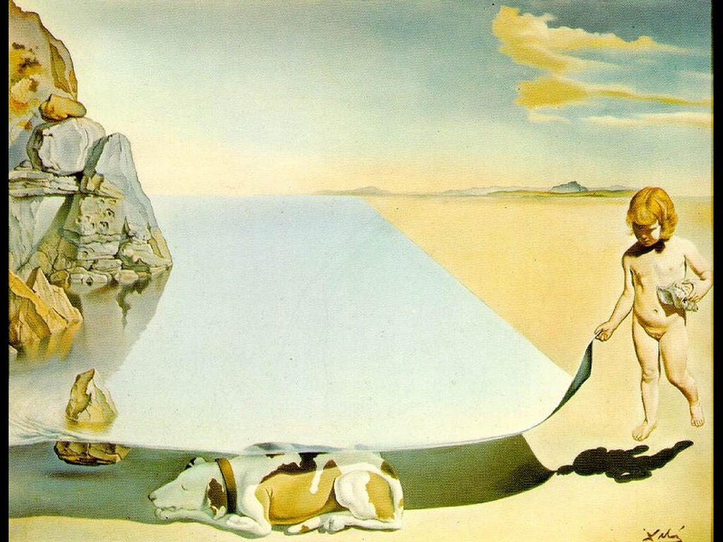 Dali Woman Painting