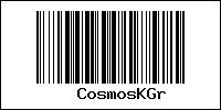 Το CosmosKGr σε BarCode!