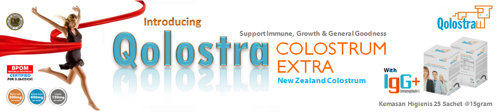 Qolostra (Colostrum Extra) - with Triple Plus Human Healthy Factors