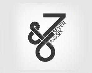 seven and six logo design